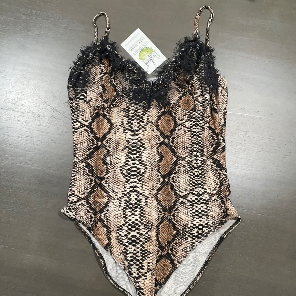 Snakeskin Bodysuit